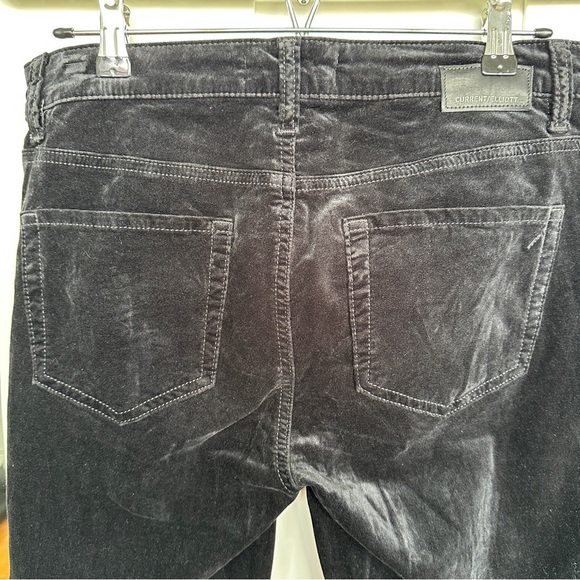 Current/Elliott THE STILETTO SKINNY VELVET PANT - Picture 5 of 11
